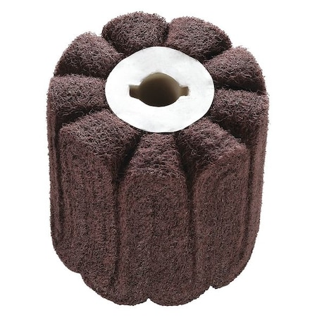 Fein Sinus Fleece Wheel, 4 In, 180 Grit, Fine 63721051010