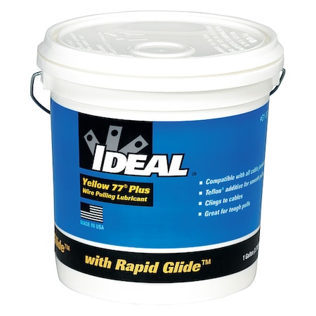 Ideal Wire Pulling Lubricant, 1 gal. Bucket, Ylw 31-391
