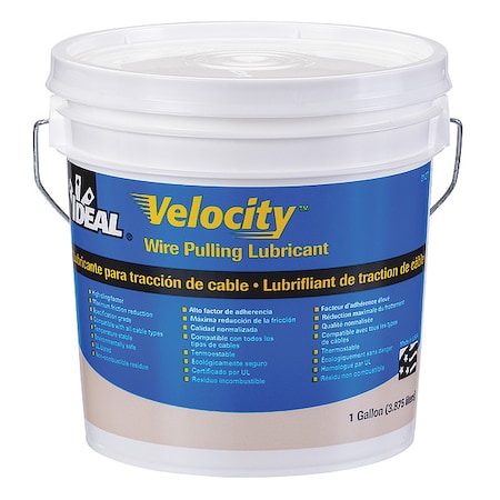 Ideal Wire Pulling Lubricant, 1 gal. Bucket, Wht 31-277