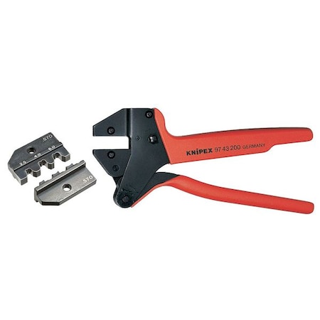 Knipex Crimping Kit, Solar Cable, Ratchet, For MC4 9K 00 80 62 US