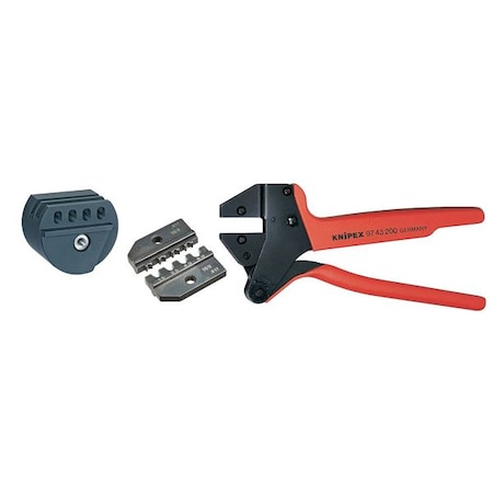 Knipex Crimping Kit, 1.5/2.5/4.0/6.0, 3Pc 9K 00 80 66 US
