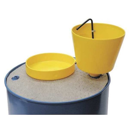 Funnel King Polypropylene, 2 gal., 13", 11-1/2", 2-1/2" 32015