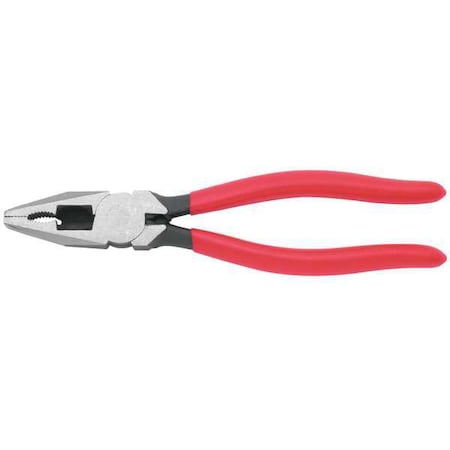 Proto Linemans Pliers, 8-3/8 In L, Red J268PJG