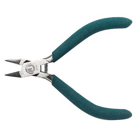 Jonard Tools 4 1/2 in Diagonal Cutting Plier Semiflush Cut Oval Nose Uninsulated JIC-453