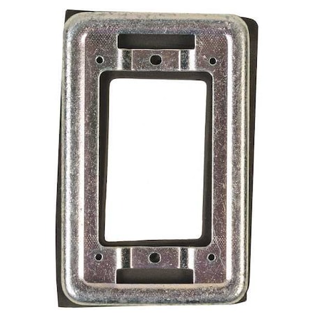 Appleton Electric Adapter and Gasket, 1 Gang, Ethelyne Propylene Rubber FSK-SBA