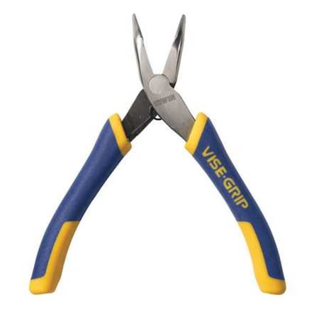 Irwin 5 in Vise-Grip Bent Long Nose Plier Ergonomic Handle BN5