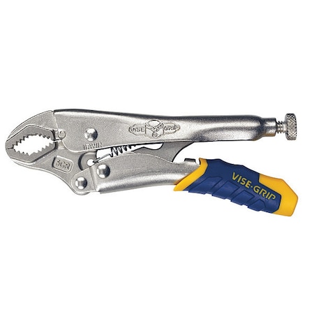Irwin Locking Pliers, Ergonomic, 5 In. L 4935581