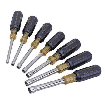 Ideal Nut Driver Set, 7 Pieces, SAE, Hollow 35-299