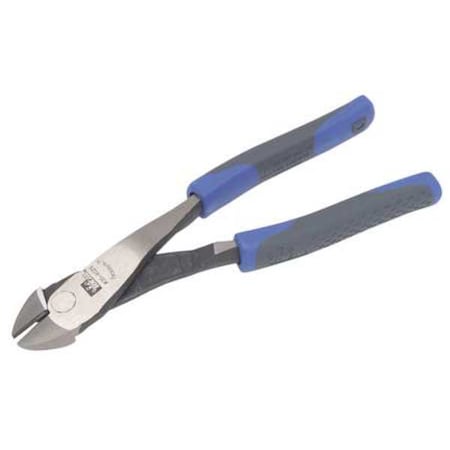 Ideal 8 in High Leverage Diagonal Cutting Plier Flush Cut Uninsulated 30-3029