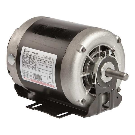 Century 3-Phase Belt Drive Motor, 1/3 HP, 56 Frame, 200-230/460V AC Voltage, 1,725 Nameplate RPM H262V2