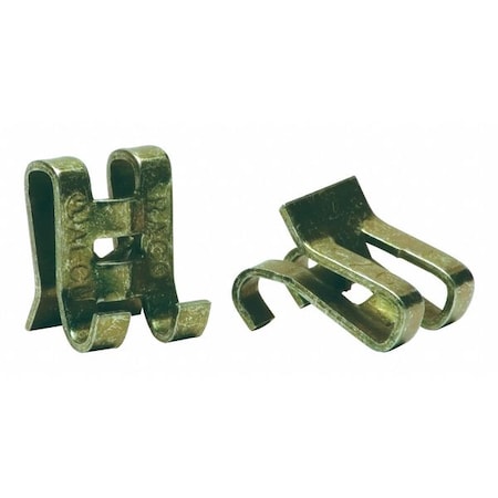 Ideal Grounding Clip, Green, Pk100 30-3395