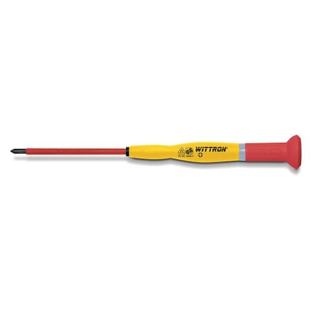 Knipex Insulated Precision Phillips Screwdriver #0 Round 9T 89941