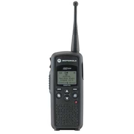 Motorola Two Way Radio, 1 Watt, 30 Channels, 900 MHz DTTR550