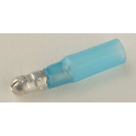 Te Connectivity Male Bullet Disconnect, Blu, 16-14AWG, PK25 CPGI-B-106-7502-25