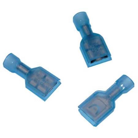 Te Connectivity Female Disconnect, Blue, 16-14AWG, PK10 CPGI-WWG-3-350820-2-10
