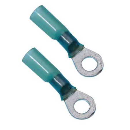 Te Connectivity 16-14 AWG Heat-Shrink Ring Terminal 1/4" Stud PK25 CPGI-B-106-1602-25