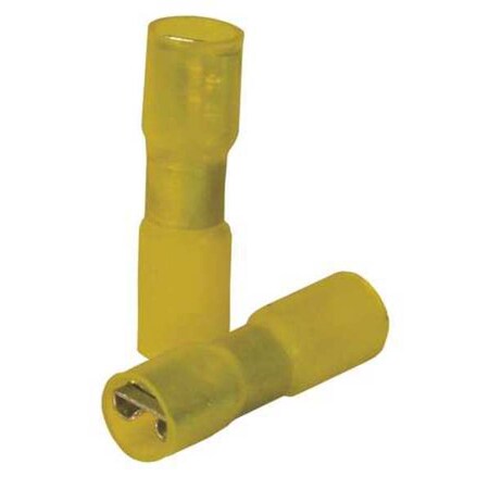 Te Connectivity Female Disconnect, Yellow, 12-10AWG, PK25 CPGI-B-106-3633-25