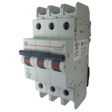 Abb IEC Supplementary Protector, EP60 Series, 5 A, 3 Pole, 277/480V AC, 6kA at 277/480V AC, C Curve ST203M-C5