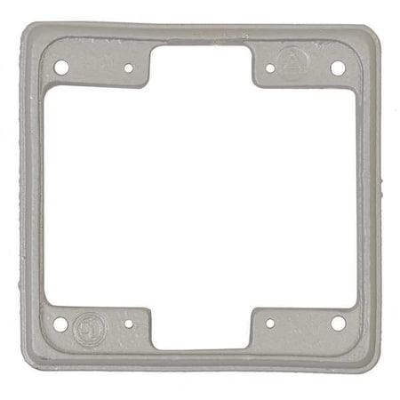 Appleton Electric Cast Device, 2 Gangs, Malleable Iron FS-2EXT