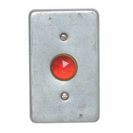 Appleton Electric 1 -Gang Horizontal or Vertical Weatherproof Cover, 2-13/16" W FSK-1J