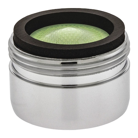 Neoperl 0.5 gpm Outlet, 13/16 in - 27 Thread Size, Chrome, Brass 5510005