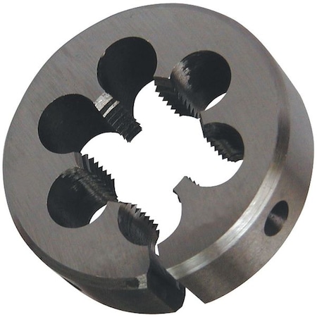 Zoro Select C.Steel Left Hand Die, 13/16In, 10, 24Pitch 10N607
