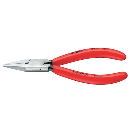 Knipex Flat Nose Plier, 5", 1-1/16" Jaw 37 21 125