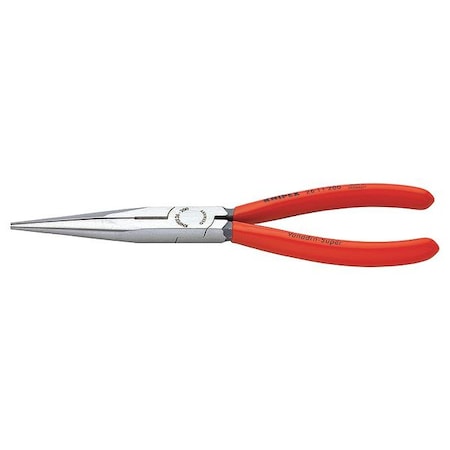 Knipex 8 in Needle Nose Plier, Side Cutter Dipped Handle 26 11 200 SBAS1