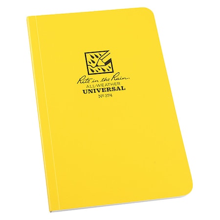 Rite In The Rain All Weather Book, Grid, 4-5/8 x 7-1/4In. 374