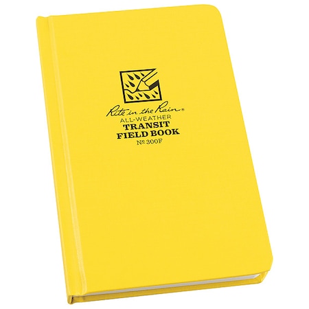 Rite In The Rain All Weather Book, Transit, 4-3/4x7-1/2 in. 300F