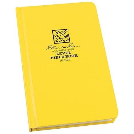 Rite In The Rain All Weather Book, Level, 4-3/4 x 7-1/2In. 310F