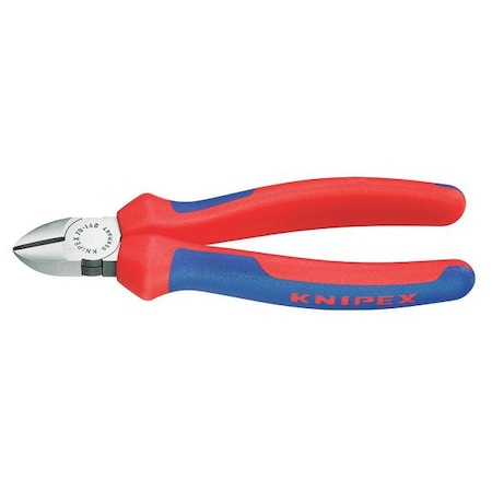Knipex 7 1/4 in 70 Diagonal Cutting Plier Standard Cut Narrow Nose Uninsulated 70 02 180