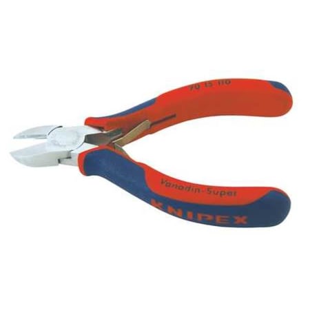 Knipex 4 1/4 in Diagonal Cutting Plier Standard Cut Uninsulated 70 15 110