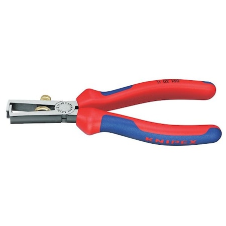 Knipex 6 3/8 in Wire Stripper 7 AWG 11 02 160
