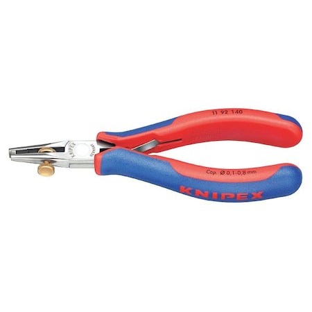 Knipex 5 1/2 in Wire Stripper 0.1 to 0.8mm 11 92 140