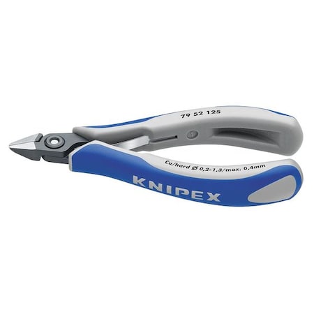 Knipex 5 in Precision Diagonal Cutting Plier Standard Cut Uninsulated 79 52 125