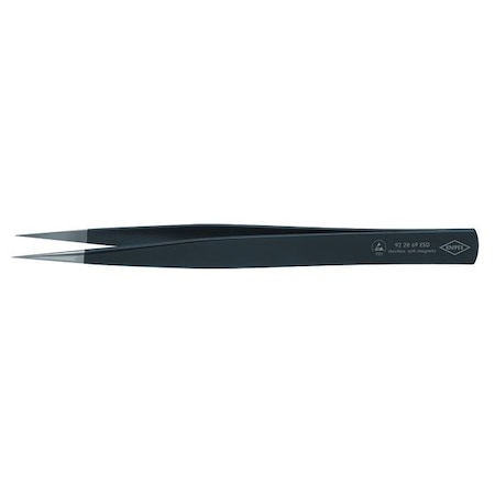 Knipex Precision Tweezers ESD, Pointed Tip 92 28 69 ESD