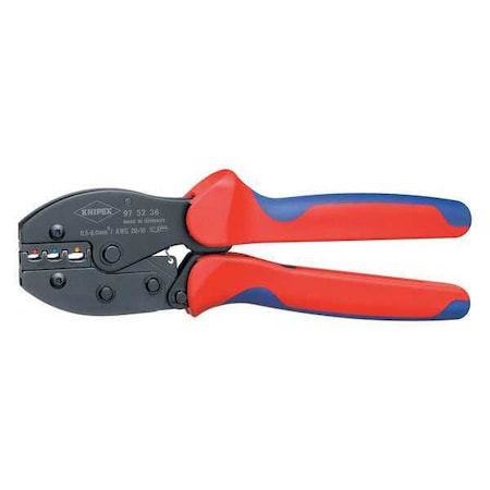 KNIPEX 8 3/4 in Crimper 20 to 10 AWG 97 52 36