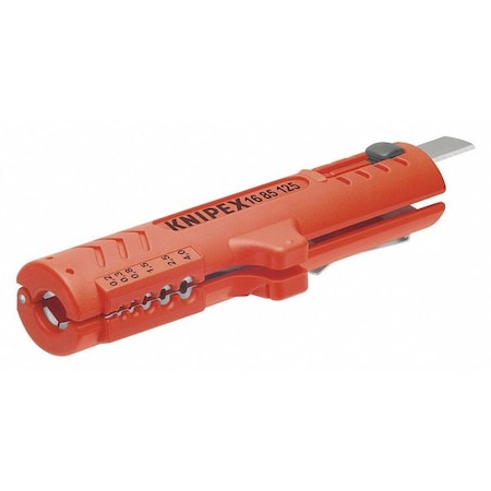 Knipex 4 3/8 in Cable Stripper 5/16 to 33/64 in 16 85 125 SB