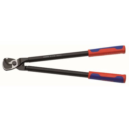 Knipex Cable Shears, 19-11/16 In, 5 AWG, Red/Blue 95 12 500