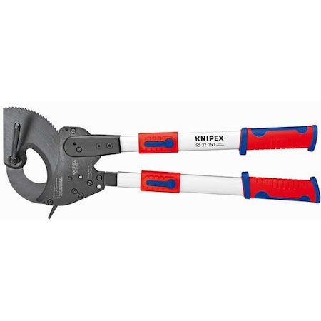 KNIPEX 24-3/4" Cable Cutter (Ratchet Action), Ergonomic Grip 95 32 060