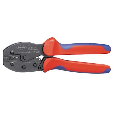 Knipex 8 3/4 in Crimper 27 to 13 AWG 97 52 34