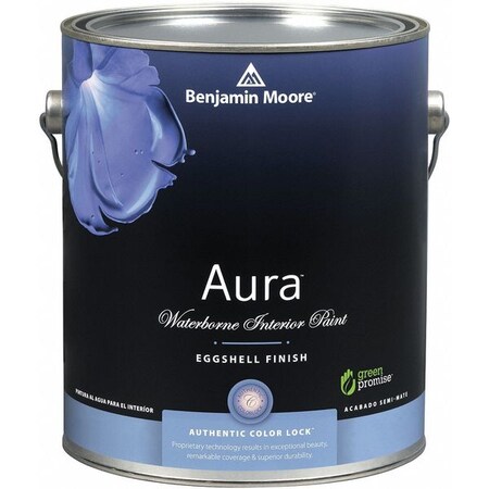 Benjamin Moore Interior Paint, Eggshell, Linen White, 5 gal. 052470005