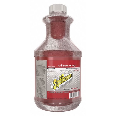 Sqwincher Sports Drink Liquid Concentrate 64 oz., Cherry 159030321