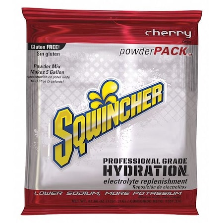 Sqwincher Sports Drink Mix Powder 47.66 oz., Cherry 159016401