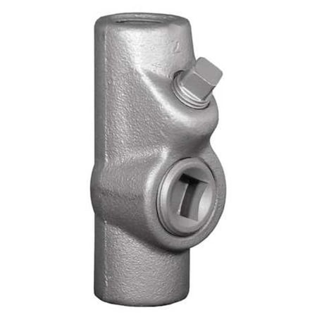 Appleton Electric IMC Sealing, 3/4 in, Threaded, Iron, Zinc Plated, Silver EYF-75