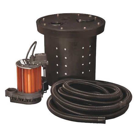 Liberty Pumps Crawl Space System, 1/3 HP, 115V CSP-237