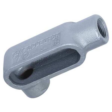 Appleton Electric Conduit Outlet Body, Iron, LR, 3-1/2 In. LR97