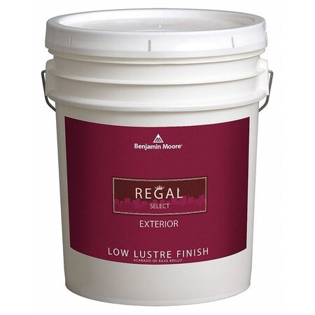 Benjamin Moore Exterior Paint, Low Lustre, Water Base, 5 gal. N4014X0050098150