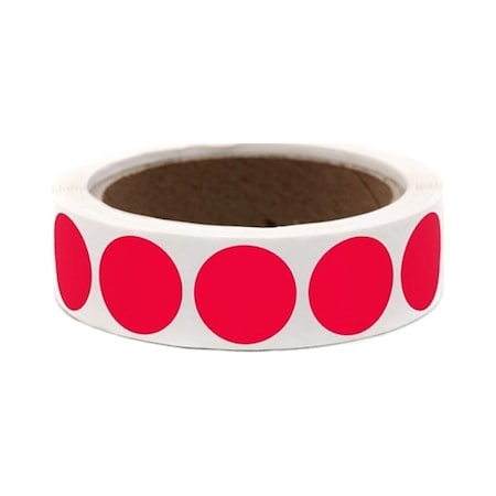 Roll Products 12 Color Code Circles R 1000roll, PK1000 119-0002A